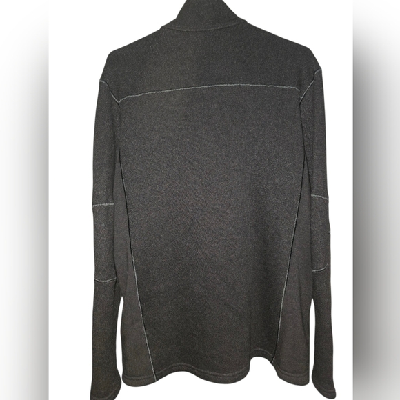 Kuhl Interceptr Jacket Mens Medium Black Full Zip Fleece Hiking Four Pockets - Picture 6 of 6